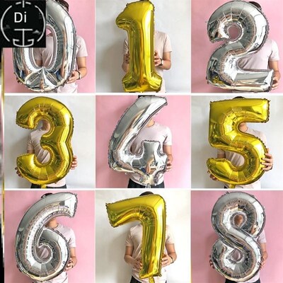 Highquality Birthday number balloon party decoration