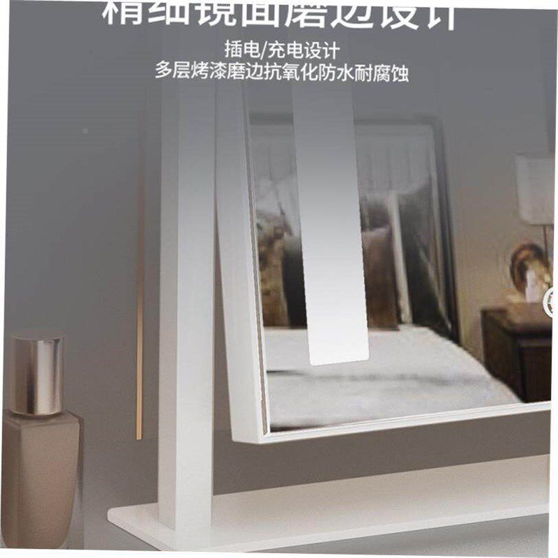 LED makeup mirror with light filling female vanity mirror - 实物图