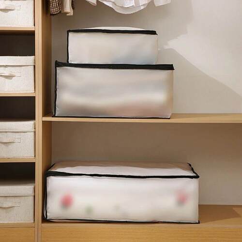 Large Clothes Quilt Storage Bag Folding Duvet Blanket Sortin