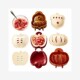 Pie Hand Molds Set 新款 苹果派馅饼模具圣诞节烘焙Fall