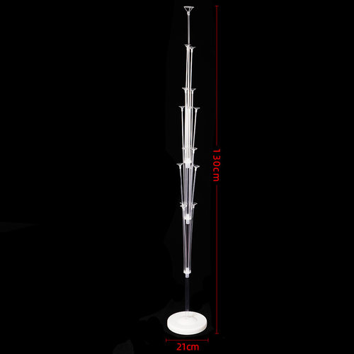 Balloon support bracket 13 ball floating balloon tee transpa