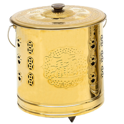 不锈钢烧纸钱桶化宝桶烧金桶拜神焚化炉焚烧元宝炉聚宝化金桶家用