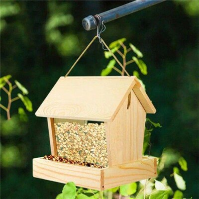 Sturdy Twine Bird Feeder Outdoor Hanging Bird Feeder House