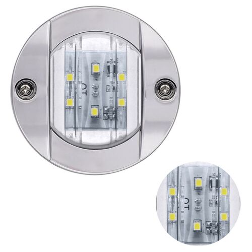 1pcs 12V Marine Boat Lights Transom LED Stern Light Round AB
