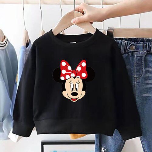 2021 Boys Girls Sweater Spring Autumn New  Mickey Minnie Pri