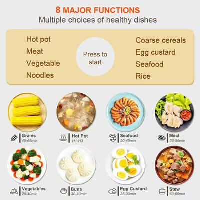 110V electric steaming pot electric hot pot steam pot