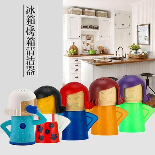 Angry Mama Microwave Cleaner Oven Steam Cleaner Easily Clean