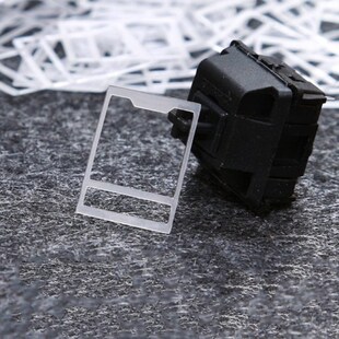 120Pcs 0.3/0.16mm Easy Installation Clear MX Switch Film for