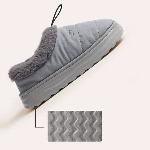 Asgard Women Fluffy Cotton Shoes Antiskid Waterproof Men Out