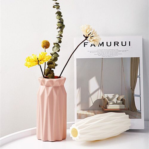 Home Nordic Plastic Vase Simple Small Fresh Flower Pot Stora