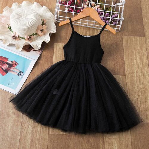Girls Christmas Princess Vest Dress 2 3 4 5 6  Years Kids Sl