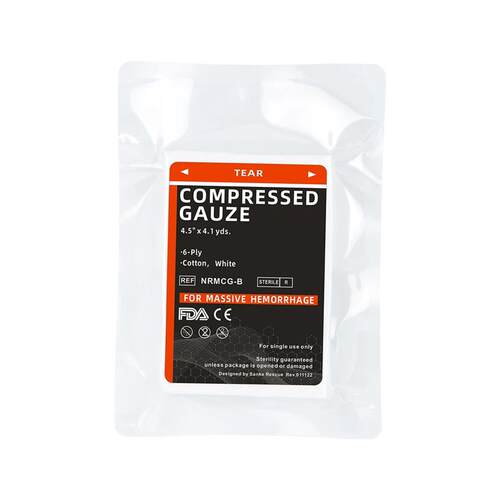 First Aid Compressed Sterile Gauze,Emergency Medical Dressin