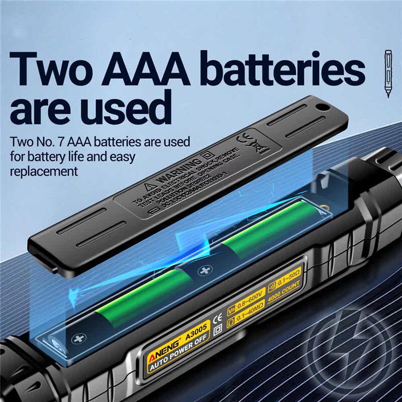 ANENG A3005 Digital Multimeter Pen Type 4000 Counts Professi图片