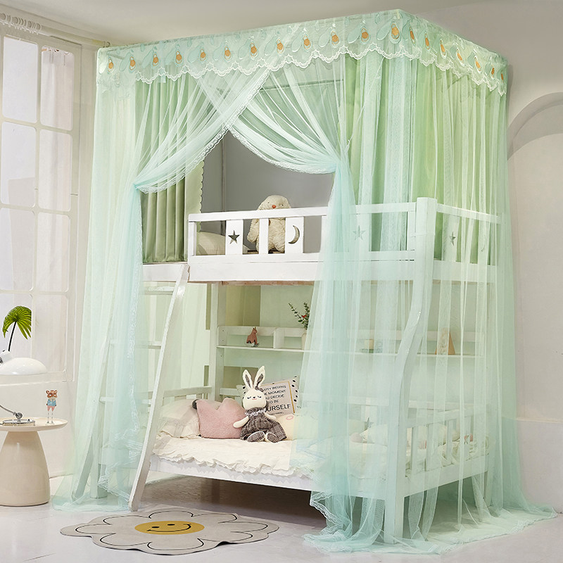 蚊帐家用202新款子母床上下铺梯形一体式家用儿童上下床层床,床上用品,蚊帐,淘宝优惠券,粉丝福利购,淘宝优惠卷