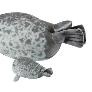 40cm and Mother five son piece Seal toy zipper plush