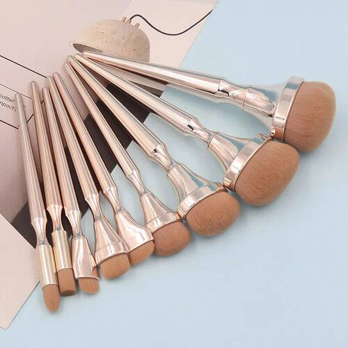 9PCS Professional Portable Makeup Brush Eyeshadow Foundation