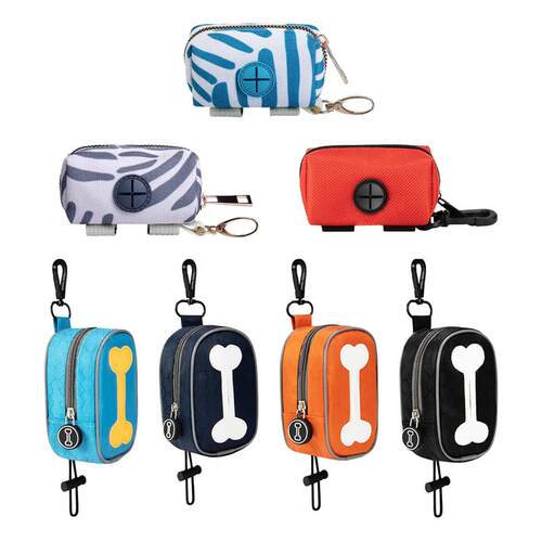 Dog Poop Bag Holder Polyester Lightweight Garbage Trash Bags