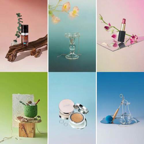 Gradient Color Photography Backdrops 57*87CM 2 Sided Photo B