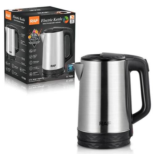 2500W English Electric Kettle for Boiling Water Hot Water 2L