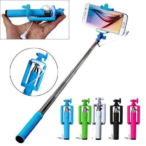 extendable handheld self-pole tripod monopod stick for smart