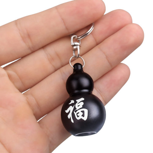 迷你葫芦钥匙扣小手电帐篷楼道照明起夜户外便携钥匙扣挂钩手电筒