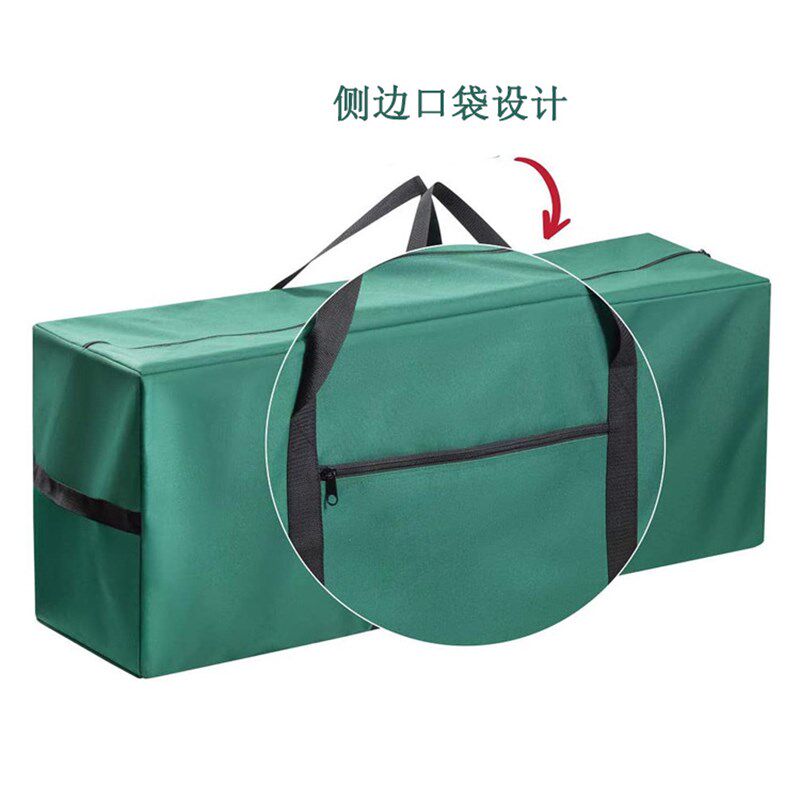 圣诞树收纳袋圣诞节花环藤条圣诞球防尘防水牛津布大容量包装箱