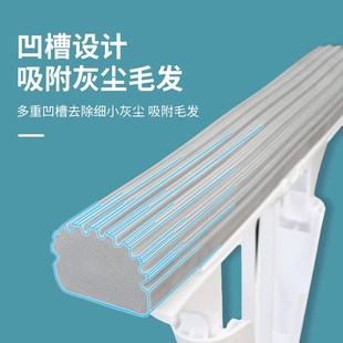 妙洁海绵拖把家用一拖净悠清免手洗加宽大号胶棉头对折式 拖地墩布
