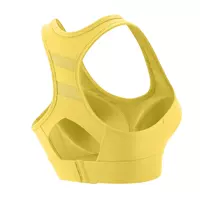 High-strength sports underwear for women, shock-absorbing, gathering, yoga, back, chest and cushion integrated, running training and fitness bra thumbnail 3
