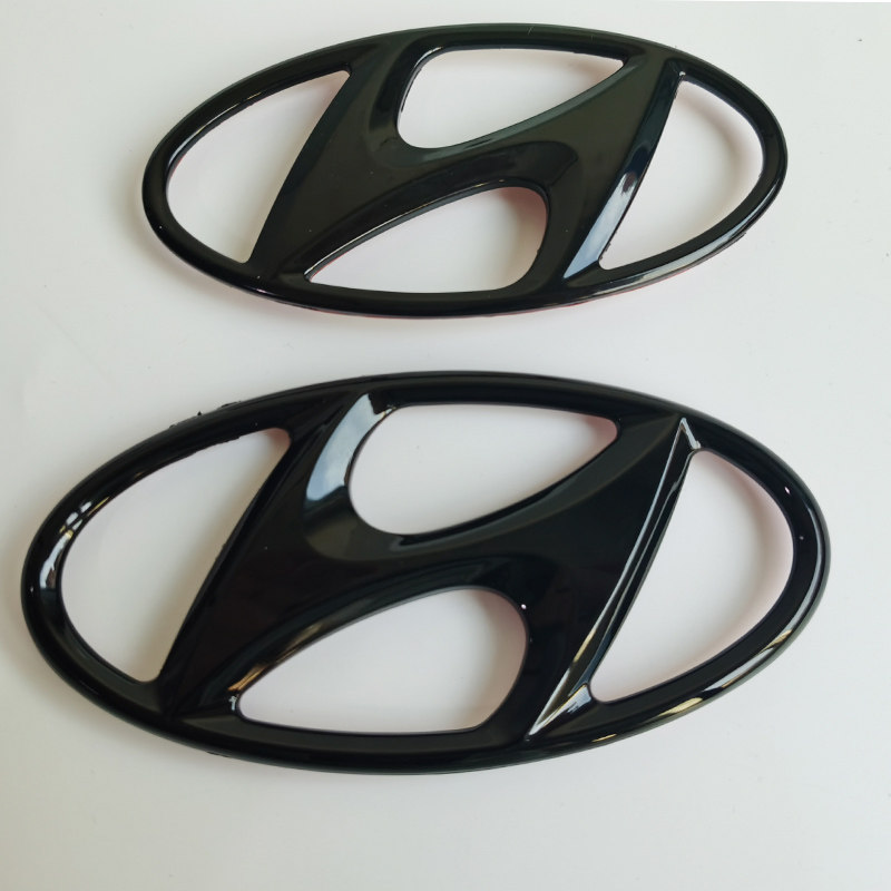 适配现代IX35/IX45前中网标尾门标志胜达车头标志后备箱后门车标
