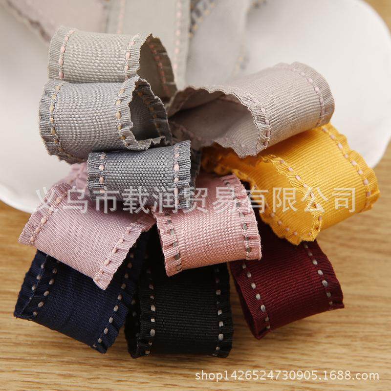 织带跳点跳线裙边丝带diy手工发饰材料礼品服装礼帽辅料配件
