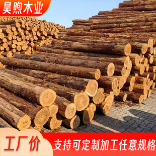 日本柳杉原木加工各种个料古建建筑家具木方条实木户外防腐木板