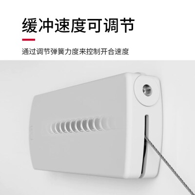 意大利EFFEGI橱柜钢绳吊撑可调节静音缓冲下翻柜门钢丝拉绳支撑器