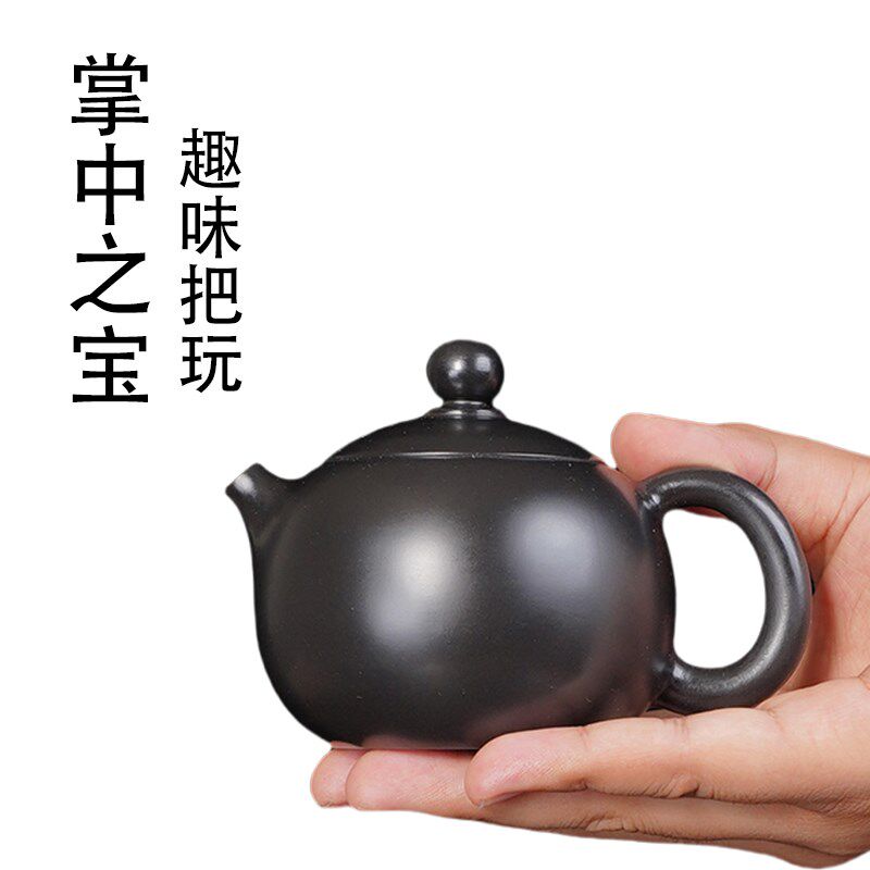 云南建水紫陶茶壶手工全西施壶非纯坭兴陶紫砂原矿单全茶具手工