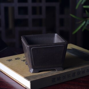 奎面一颗印暖暖花器 精品紫砂微型花盆 款