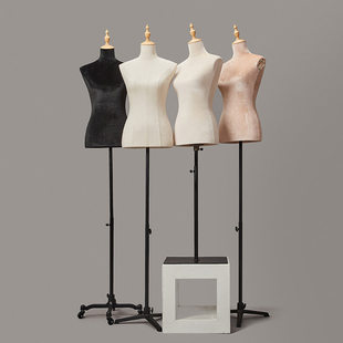 服装模特道具婚纱礼服旗袍展示架西服套装女款大尺码人台半身模特