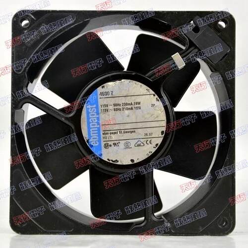 德国 西德 TYP4600Z 115V 19/18W 120*120*38MM 全金属耐高温风扇