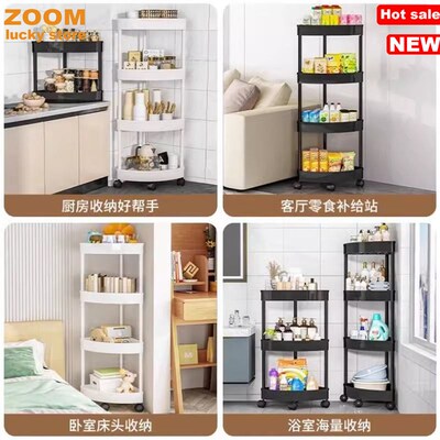 5 Tier Corner Shelves bathroom storage rack Shelving Unit