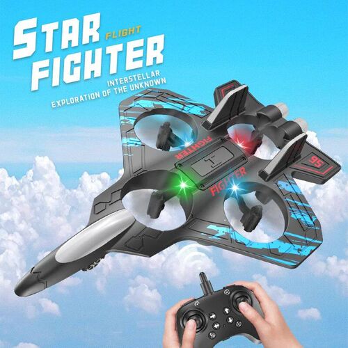Glider Flying Helicopter RC Hobby Jet Plane 2.4G Stunt Remot