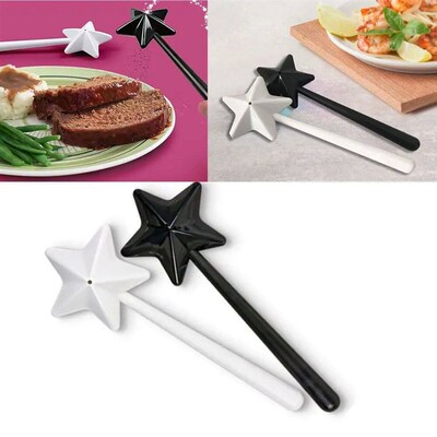Portable Salt Pepper Shakers  Refillable Magical Star Wand S