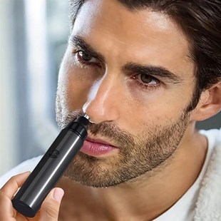 Rechargeable Nose Hair trimmer and Facial Hair remover for M