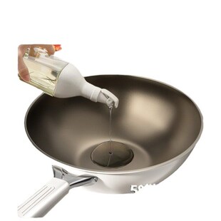 Uncoated ceramic non stick pan frying pan flat bottomed pan