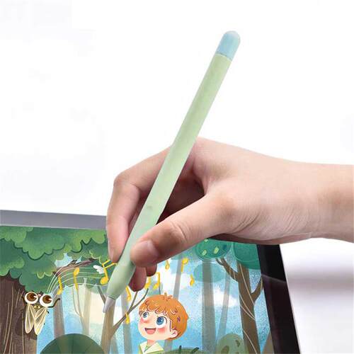 Fashion Soft Silicone Pen Protective Case Candy Color Dust P