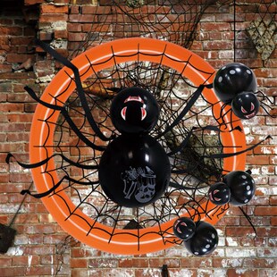 7pc Inflatable Halloween Spider Indoor Outdoor Toys Decorati