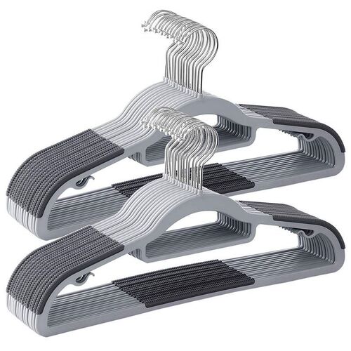 40 Pcs/Lot plastic Clothes Hangers Dress Coats Hanger holder