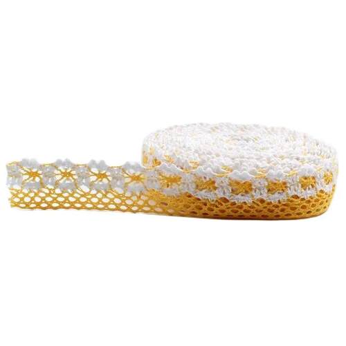 10yards/lot colorful Cotton Lace Ribbon DIY Sewing lace trim