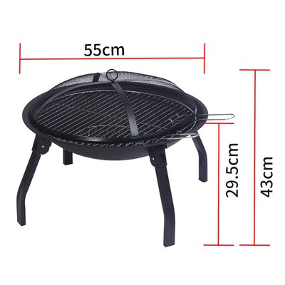 oking Tea Around The Stove, Outdoor urtyard Folding Barbecue