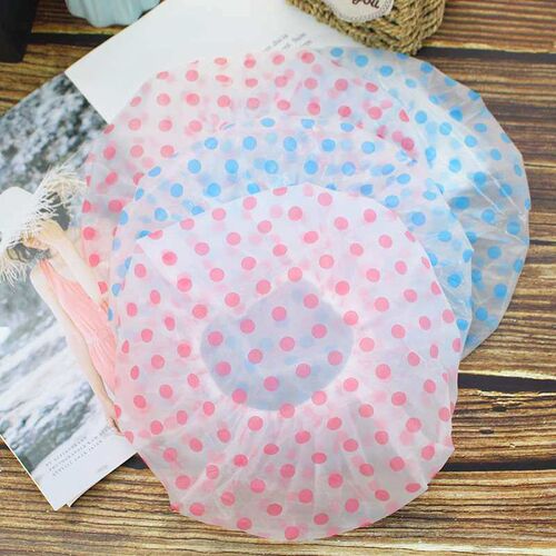Fashionable cute waterproof shower cap thickened adult women