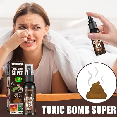 Liquid Fart Gag Prank Joke Spray Can Stink Bombs Smelly Stin