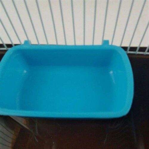 Plastic Hamster Cup Small Pet Cage Water Bowl for Birds