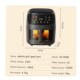 fryer air oven Multifunctional lampblack 8LEnglish button